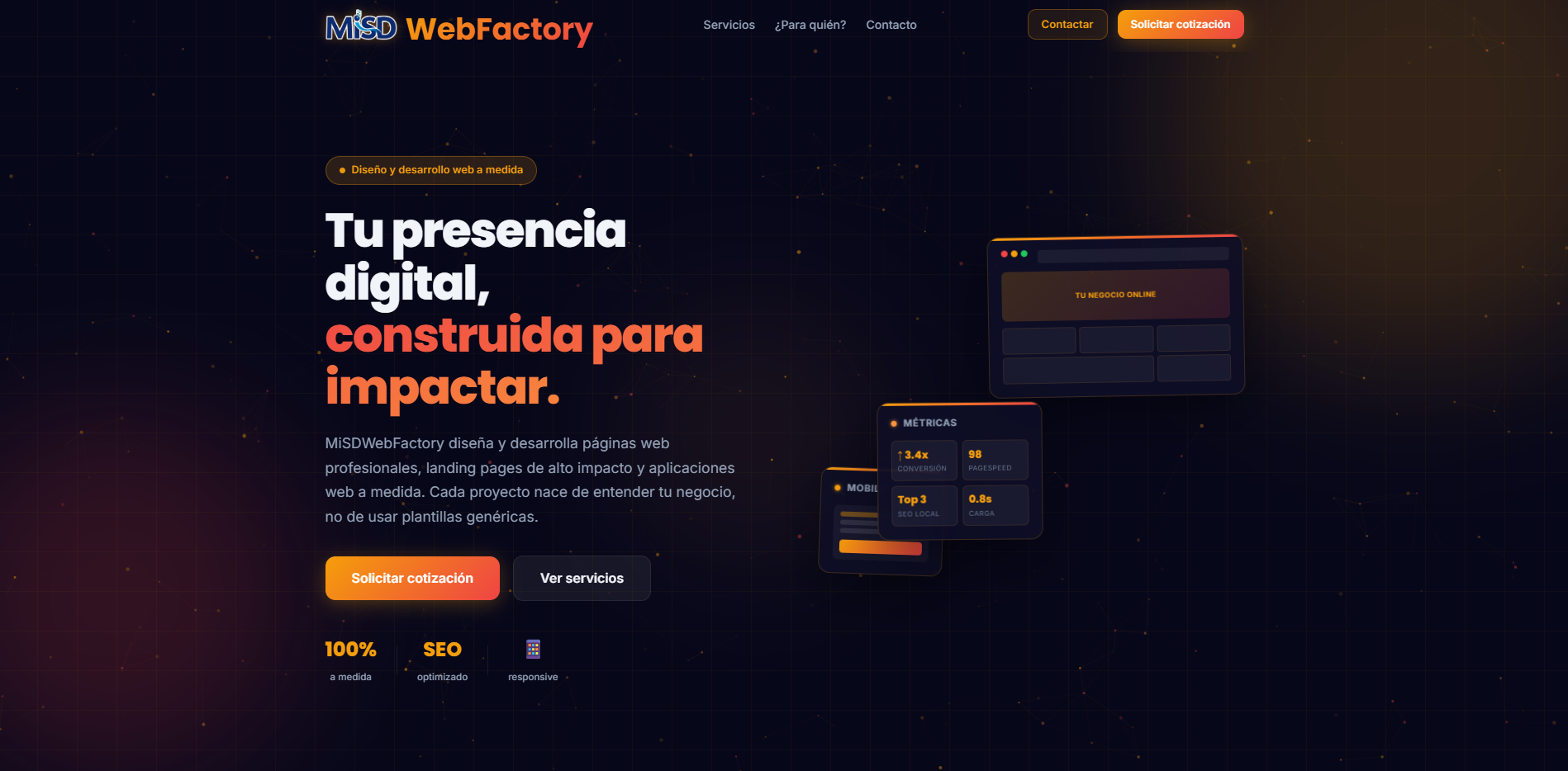 MiSDWebFactory